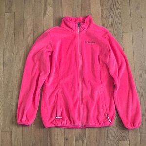 Girls Columbia fleece jacket